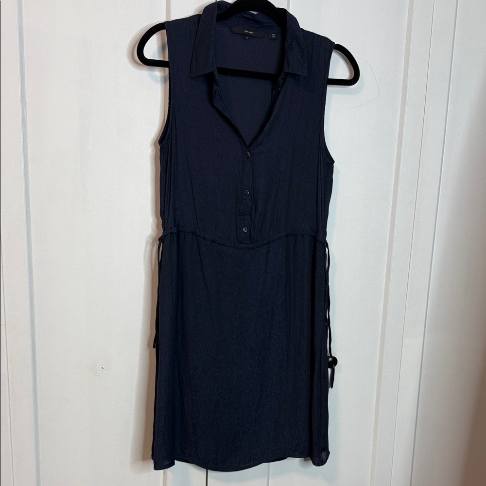 Vero Moda Small Blue Python Snake Print Dress